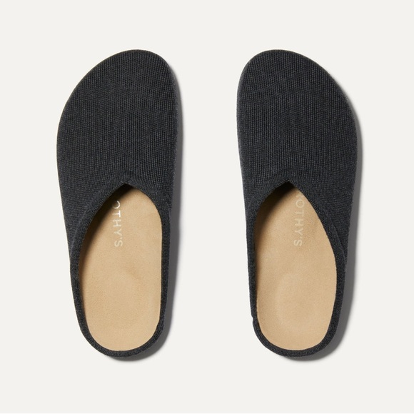 Rothy's Shoes - Rothy’s The Casual Clog soft black size 9 minimalist comfortable slide on shoes